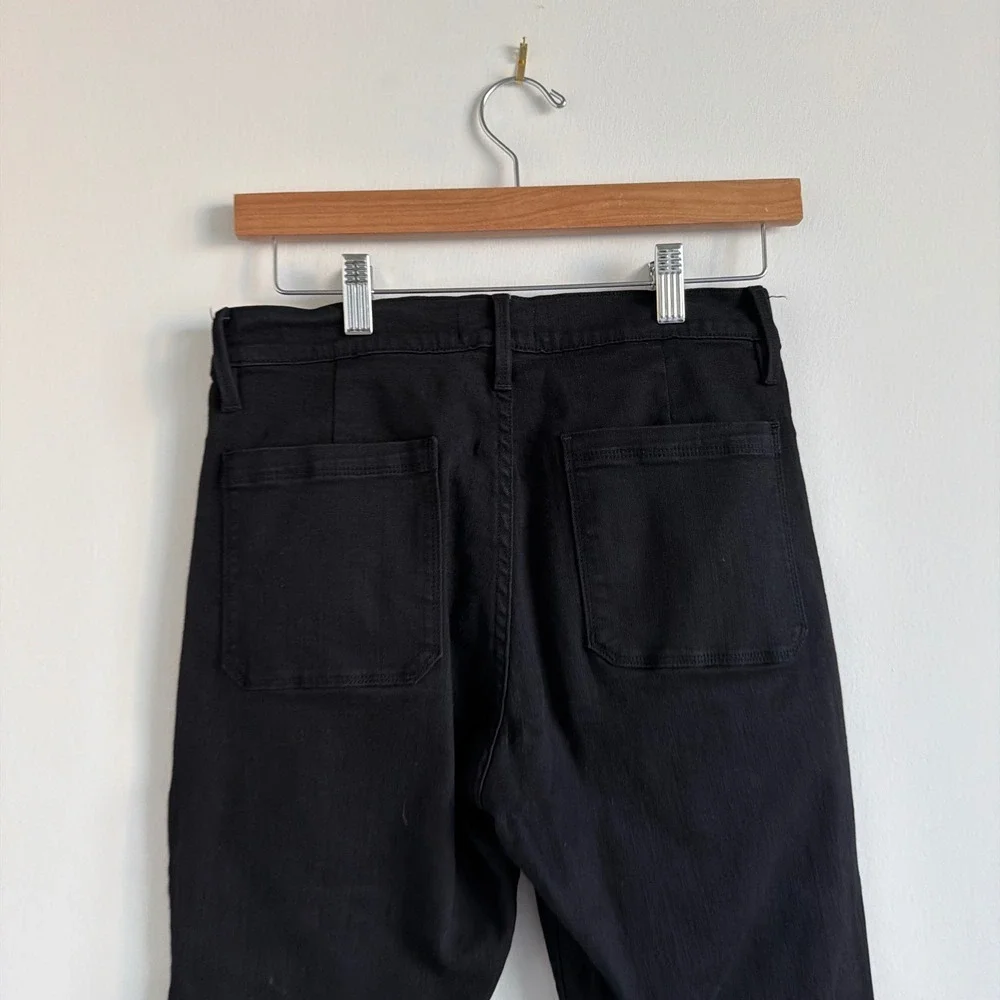 Frame Women's Le‎ Crop Flare Black Jean Size 27